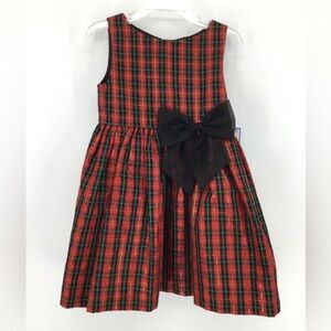 Frais holiday plaid dress in size 3. NWT